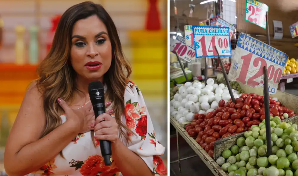 Ethel Pozo lamentó que la crisis haya llegado a afectar a la población de Iquitos. Foto: composición archivo GLR