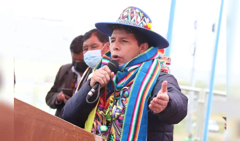 El presidente Pedro Castillo visitó la región de Puno este viernes 8 de abril. Foto: Presidencia