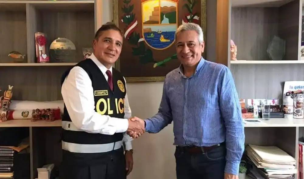 Fernando Cassanova Cubas se desempeñó como jefe de la División Policial de Barranca el 2020. Foto: Facebook/Municipalidad de Barranca Fernando Cassanova Cubas se desempeñó como jefe de la División Policial de Barranca el 2020. Foto: Facebook/Municipalidad de Barranca