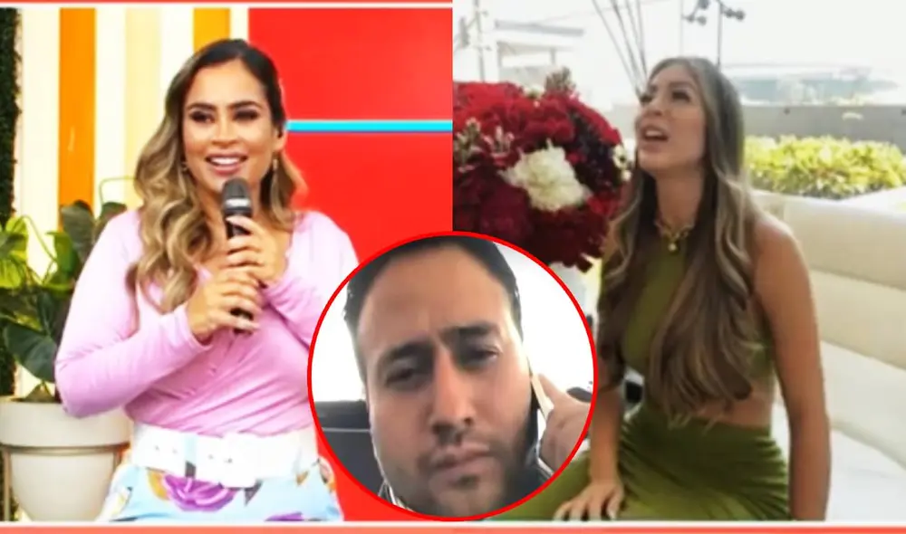 Sheyla Rojas da detalles sobre su romance con 'Sir Winston'. Foto: composición/ captura de América TV Sheyla Rojas da detalles sobre su romance con 'Sir Winston'. Foto: composición/ captura de América TV