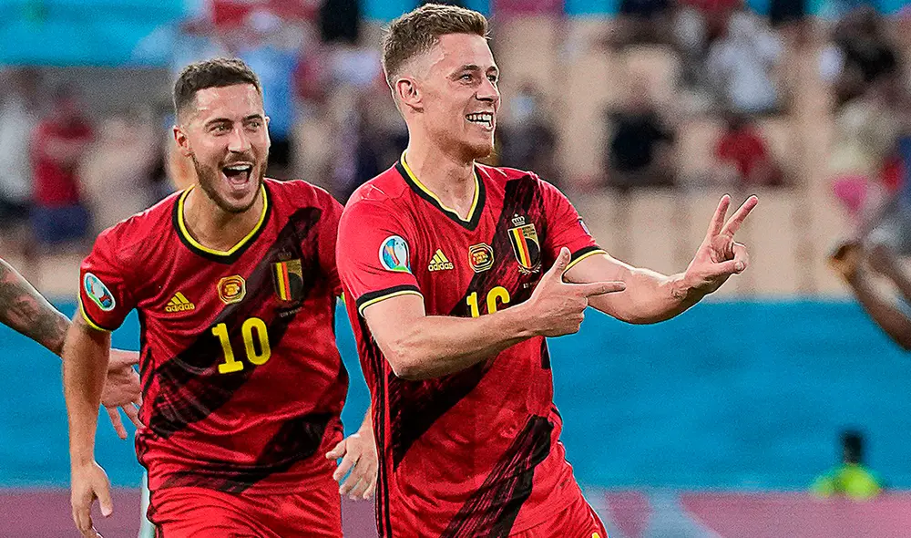 Eden Hazard juega junto con su hermano en la selección de Bélgica. Foto: AFP Eden Hazard juega junto con su hermano en la selección de Bélgica. Foto: AFP