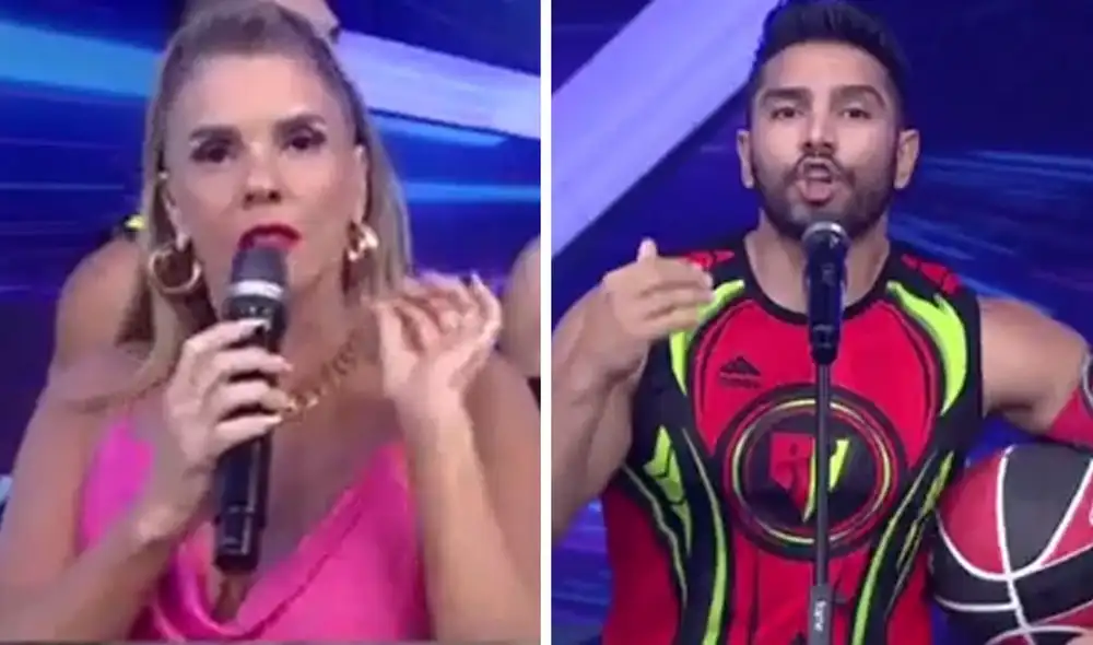 Johanna San Miguel y Rafael Cardozo le pusieron picante a la última edición de "Esto es guerra". Foto: captura de América TV