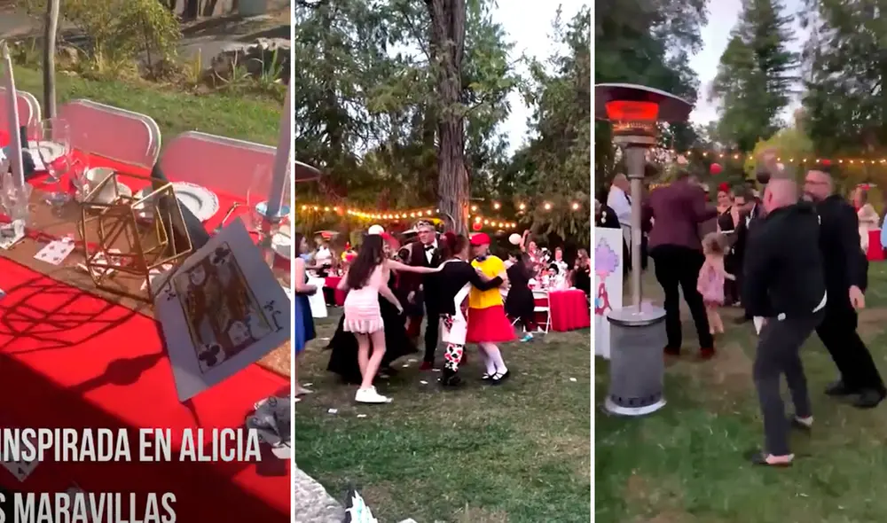 Alicia en el País de las Maravillas es la película favorita de Zac, por lo que no dudó en realizar su boda con dicha temática. Foto: captura de YouTube Alicia en el País de las Maravillas es la película favorita de Zac, por lo que no dudó en realizar su boda con dicha temática. Foto: captura de YouTube