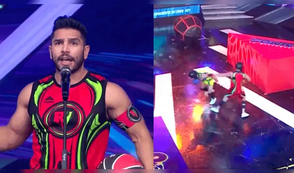 Esto es guerra: Rafael Cardozo tuvo un altercado con Facundo González durante un circuito nuevo. Foto: composición captura de América TV