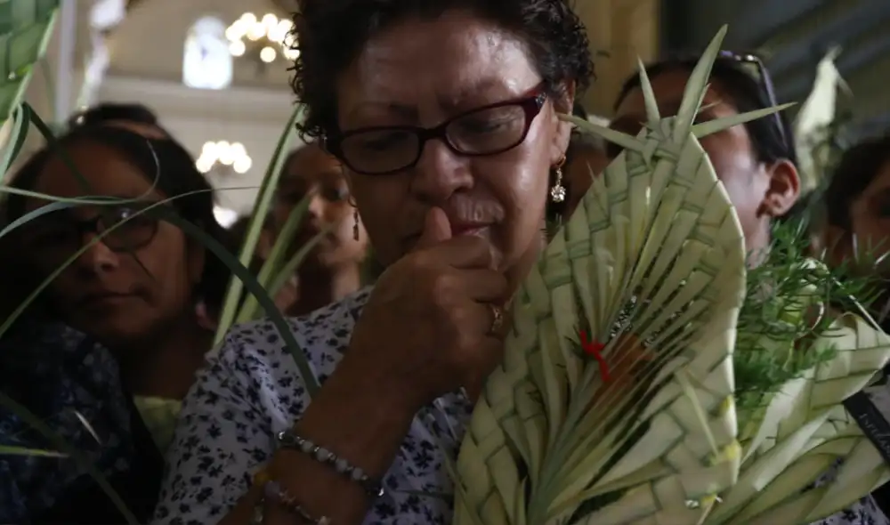 Las palmas representa el espíritu religioso del Domingo de Ramos. Foto: La República/ Jorge Cerdán Las palmas representa el espíritu religioso del Domingo de Ramos. Foto: La República/ Jorge Cerdán