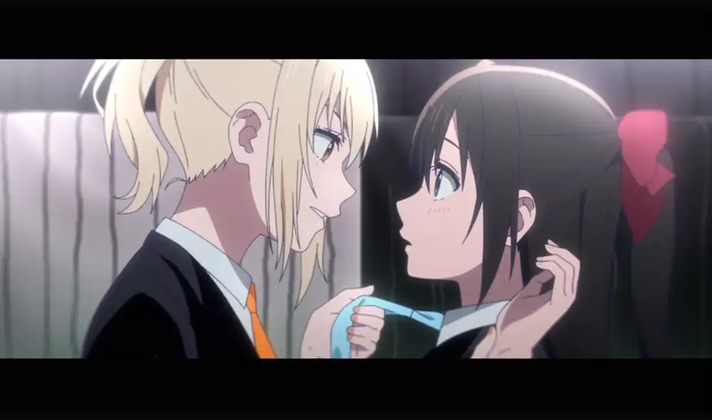 Ai y Shizuku en el PV del club en el capítulo 1 de "Love live! Nijigasaki high school idol club 2". Foto: Sunrise Ai y Shizuku en el PV del club en el capítulo 1 de "Love live! Nijigasaki high school idol club 2". Foto: Sunrise