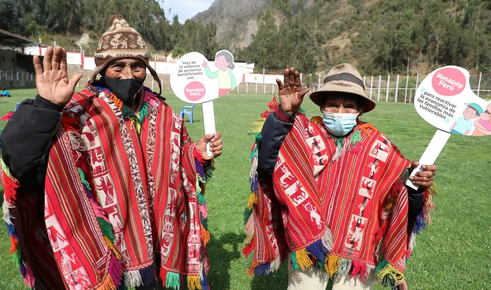 Esta ayuda económica está destinada a las personas en situación de pobreza y pobreza extrema. Foto: Midis