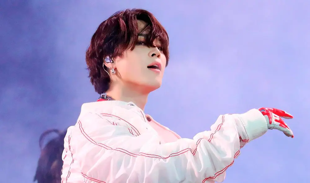 Así lucía Jimin en el "Permission to dance on stage Seúl" del mes de marzo. Foto: BIGHIT