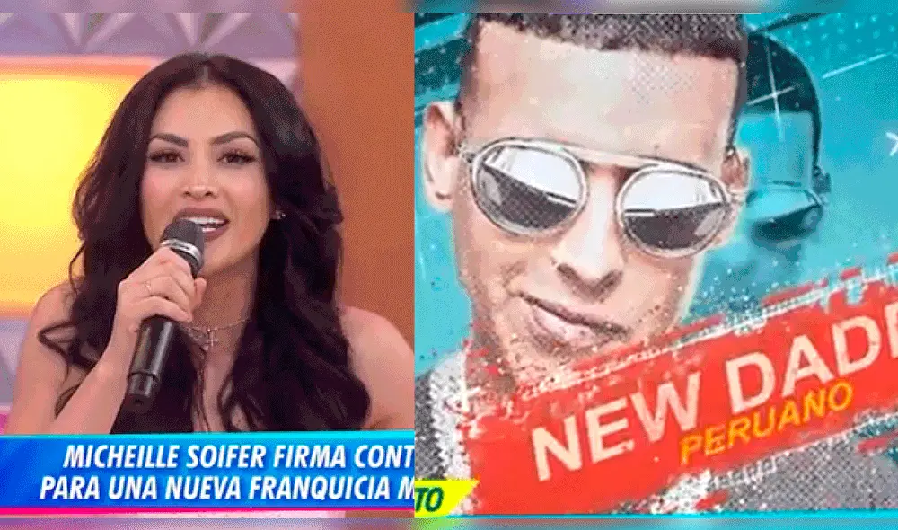 Michelle Soifer buscará a nuevos talentos peruanos que imiten al conocido Daddy Yankee. Foto: composición captura de América TV