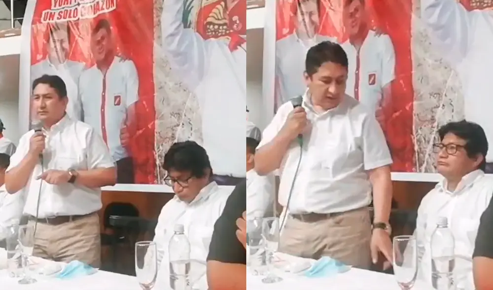 Vladimir Cerrón participó en un evento organizado por Perú Libre en Lima. Foto: captura de Facebook | Video: Perú Libre