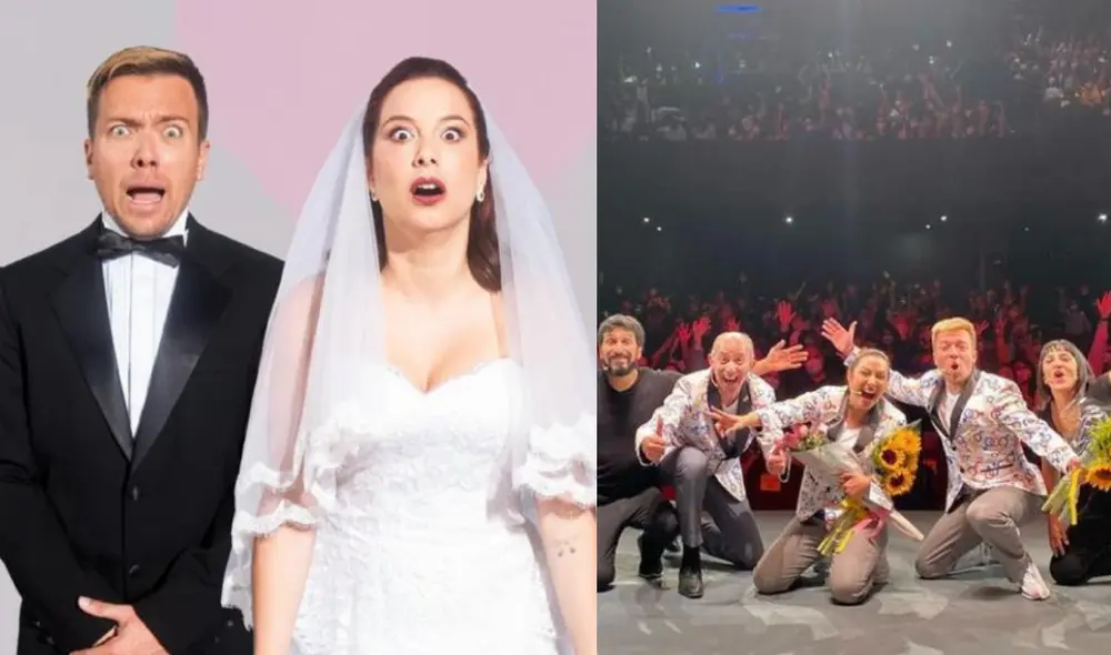 "La puesta en escena fue creciendo en el camino, ya no es un stand up, sino un espectáculo completo", dijo Natalia Salas. Foto: Los Productores/Instagram