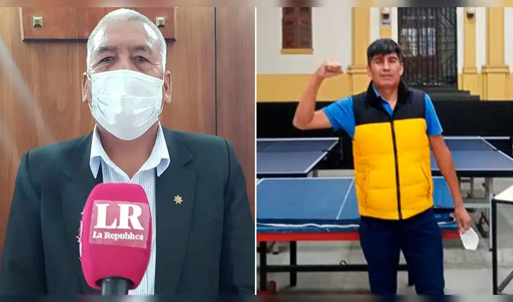 Nolberto Delgado (izquierda) fue apartado del cargo que hoy es ocupado por Yeremi Torres (derecha). Foto: composición/La República