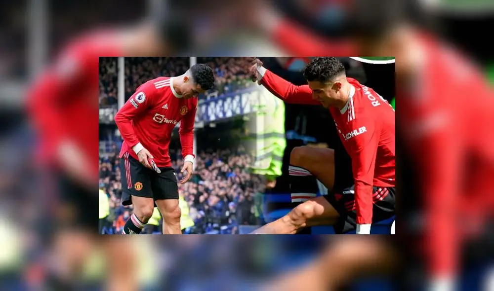 Cristiano Ronaldo resultó herido tras el duelo ante Everton. Foto: composición GLR Cristiano Ronaldo resultó herido tras el duelo ante Everton. Foto: composición GLR