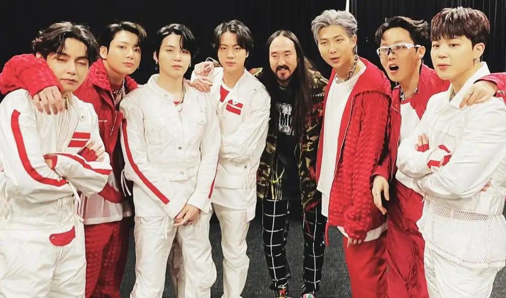 Una de las colaboraciones de BTS más queridas por ARMY es el remix de "MIC drop" con Steve Aoki. Foto: @steveaoki