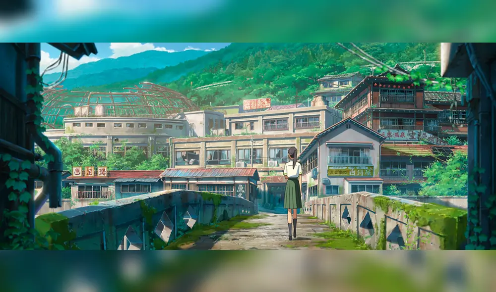 Una imagen de "Suzume no Tojimari" que acompañó el anuncio del próximo estreno del tráiler de la película. Foto: @suzume_tojimari