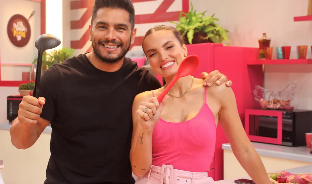 Rafael Cardozo y Carol Reali comentaron su experiencia en el relity de cocina. Foto: GV Producciones.