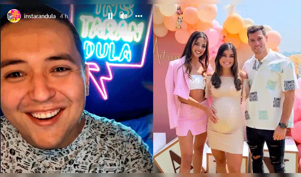 Samuel Suárez habló del reencuentro que tuvieron Luciana Fuster y Flavia Laos en el baby shower de Majo Parodi. Foto: composición Instarándula/Luciana Fuster/Instagram