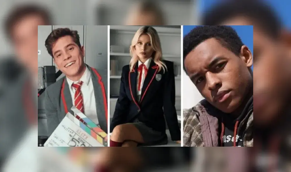 Iván, Isidora y Bilal son los nuevos personajes de "Élite 5". foto: Composición / Red Gol.