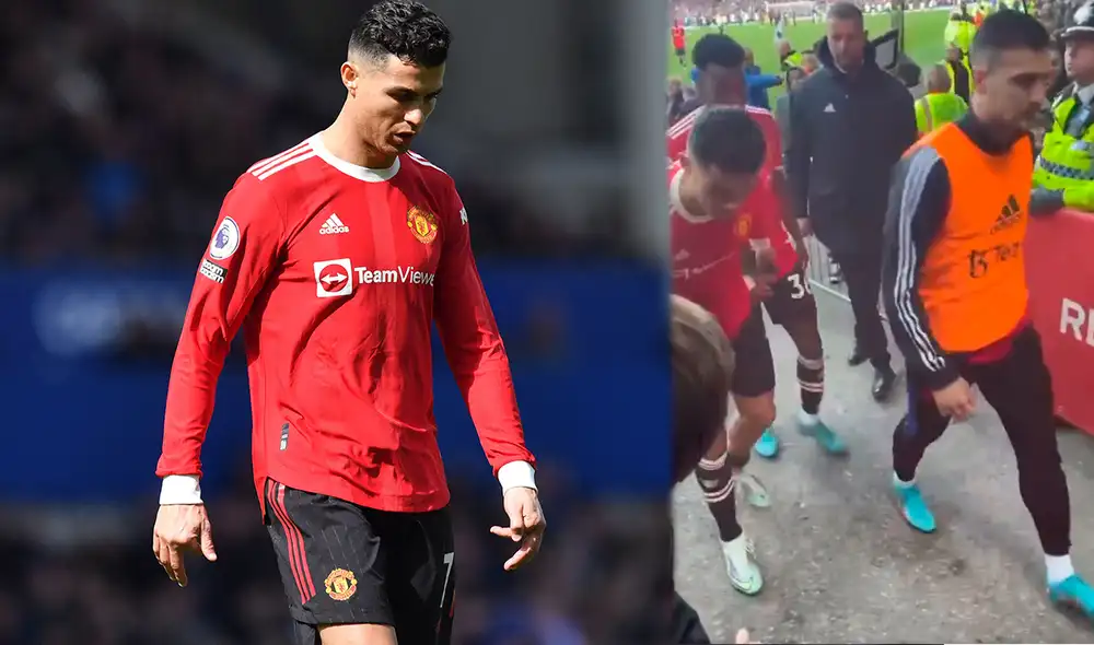 El 'Comandante' viene pasando por un mal momento con los 'Diablos Rojos'. Foto: composición Twitter Manchester United/captura Everton Hub
