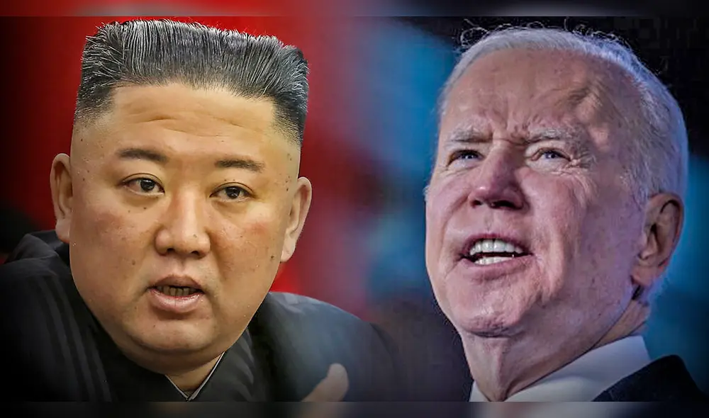 Kim Jong-un no se ha referido puntualmente sobre Joe Biden. Foto: composición de Fabrizio Oviedo / La República