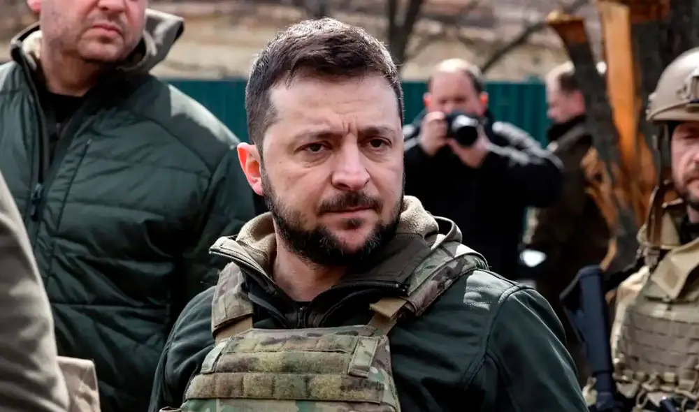 Volodimi Zelenski se mostró confiado en que los ucranianos aceptarán la paz pese a los horrores que han presenciado en la guerra de más de seis semanas. Foto: AFP