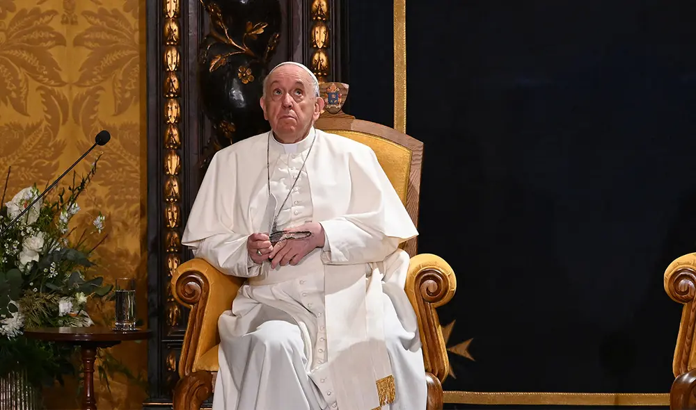 La última vez que el Papa visitó Perú fue en el 2018, durante gobierno de PPK. Foto: AFP La última vez que el Papa visitó Perú fue en el 2018, durante gobierno de PPK. Foto: AFP