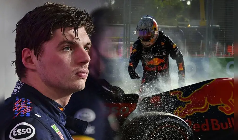 Max Verstappen tampoco pudo terminar el GP de Baréin. Foto: AFP/EFE