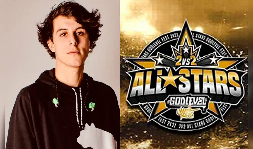 Jaze es la dupla de Papo en la God Level All Stars 2vs2 2022. Foto: composición / LR.