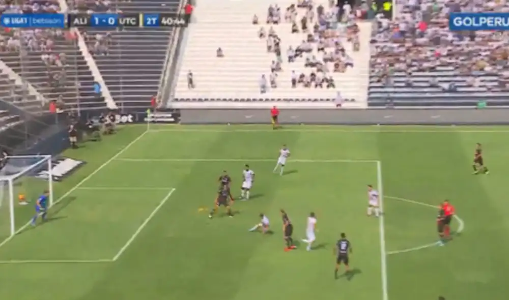Alianza Lima vs. UTC: Hernán Barcos anotó el 1-0 de los íntimos en Matute. Foto: captura GolPerú Alianza Lima vs. UTC: Hernán Barcos anotó el 1-0 de los íntimos en Matute. Foto: captura GolPerú