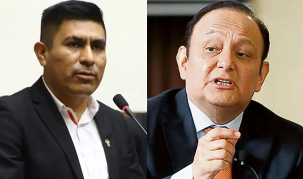 Alex Flores cuestionó a Walter Gutiérrez por pedir a Pedro Castillo que renuncie a la Presidencia. Foto: composición/La República