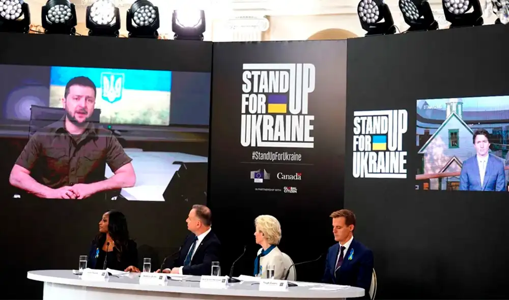 Unas 4,4 millones de personas han salido de Ucrania desde el inicio de la invasión rusa, el 24 de febrero. Foto: AFP