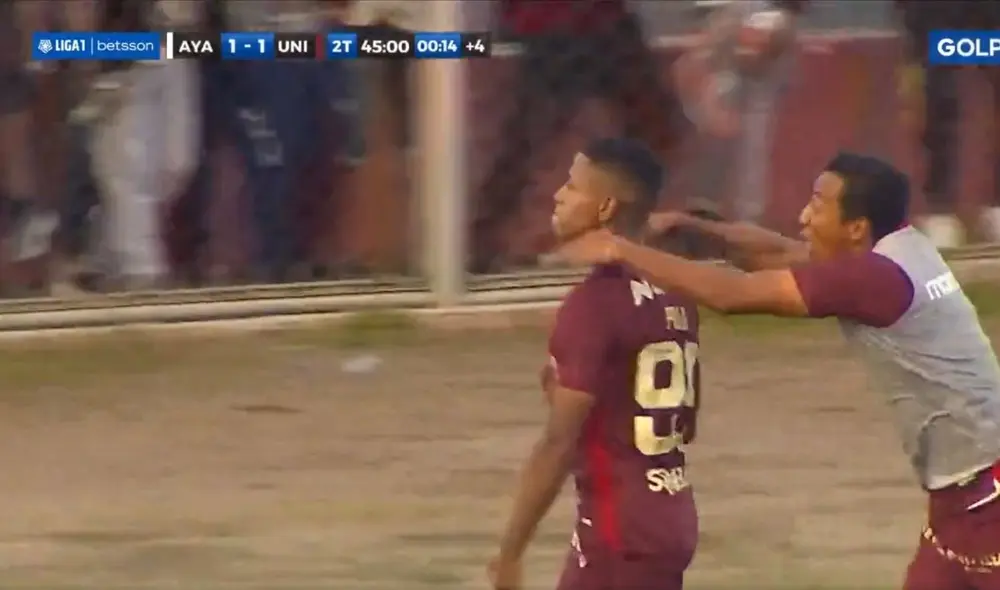 Gol de Andy Polo. Foto: captura GolPerú.