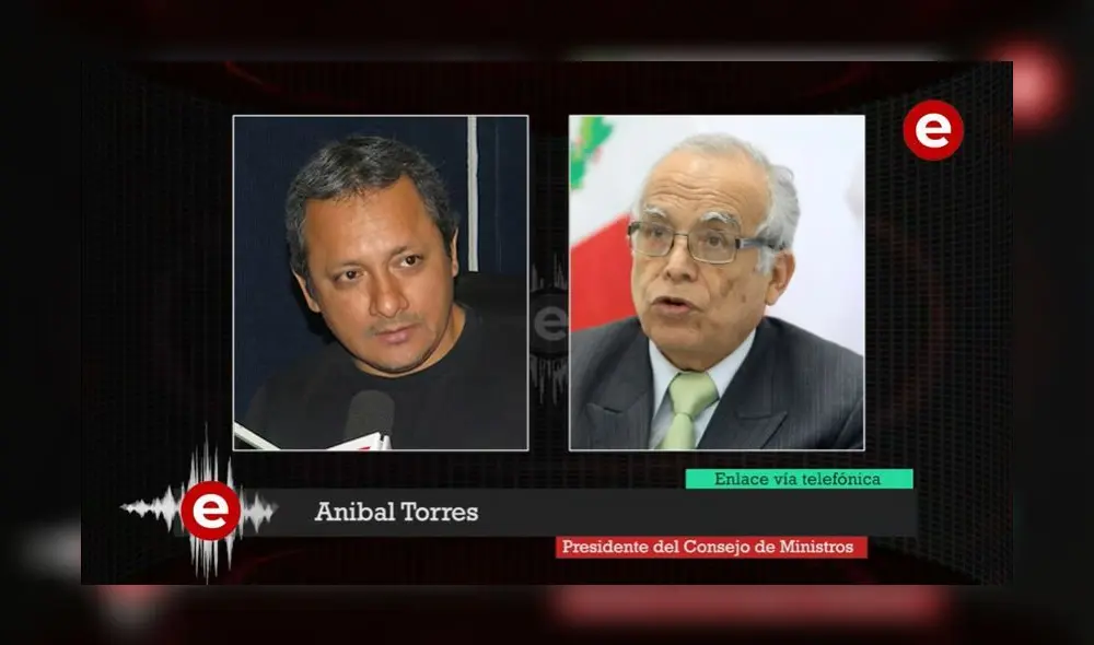 El primer ministro indicó que es una malcriadez que sigan los cuestionamientos hacia su persona por hacer ejemplos sobre Hitler. Captura: Epicentro TV
