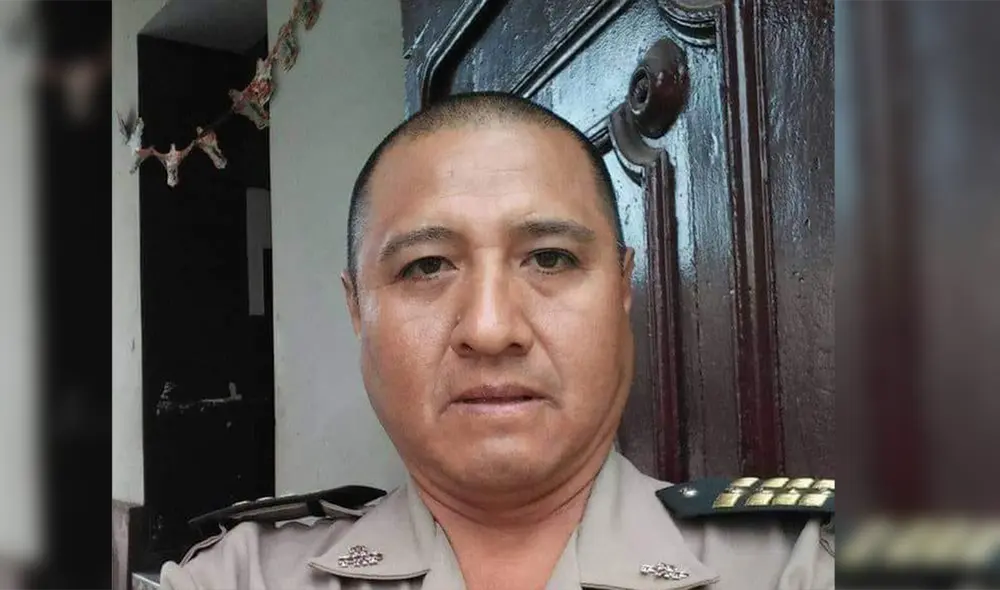 Suboficial Superior PNP Víctor Santiago Benites Joaquín falleció tras ser abatido por delincuentes en Chimbote. Foto: Noticias en Red Chimbote