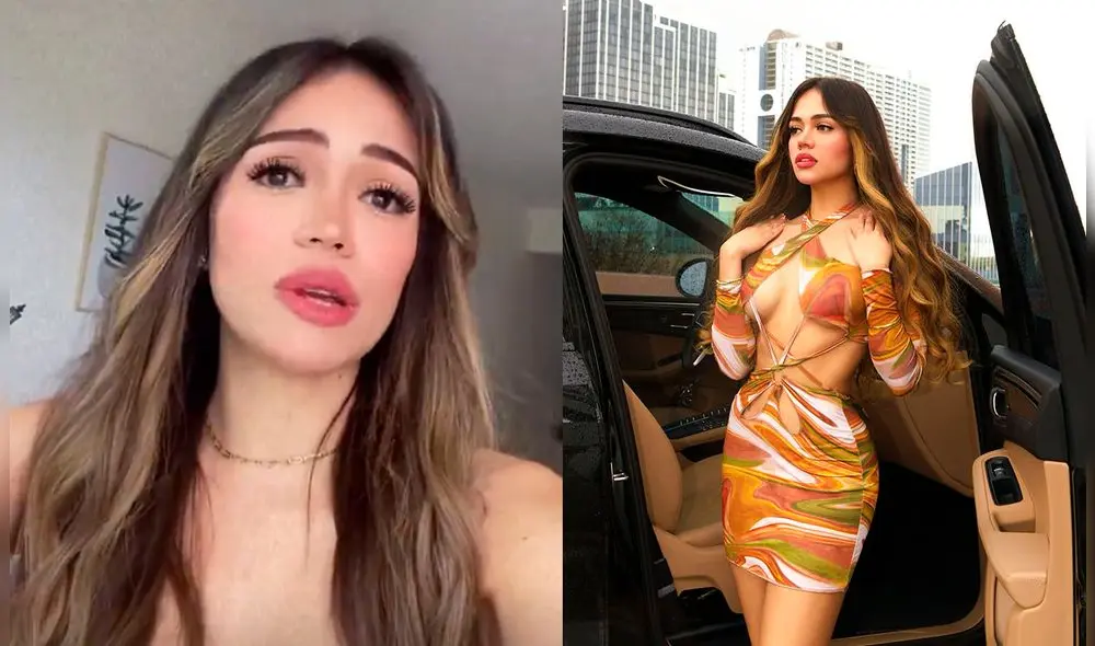 Mayra Goñi no puede trabajar en actuación y música. Foto: composición Instagram