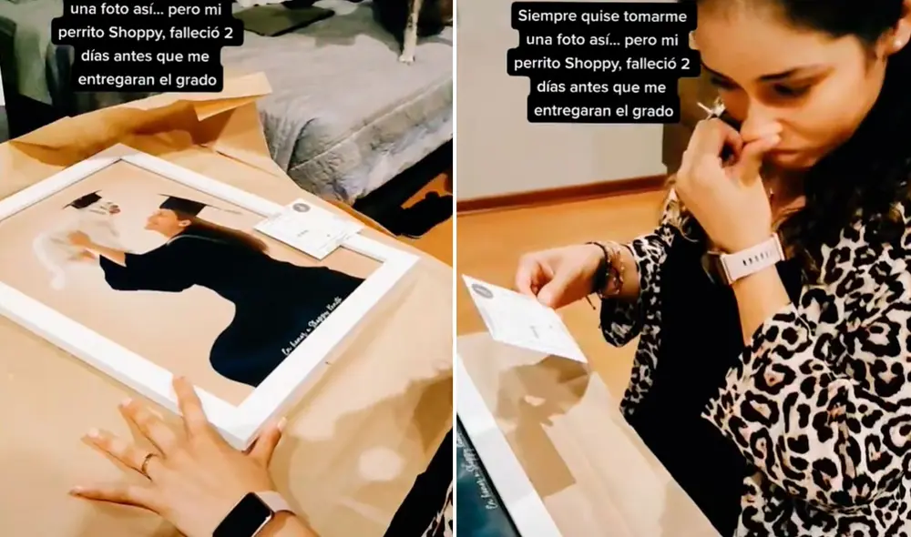 La emotiva sorpresa que recibió esta joven se volvió viral en Facebook. Foto: captura de TikTok