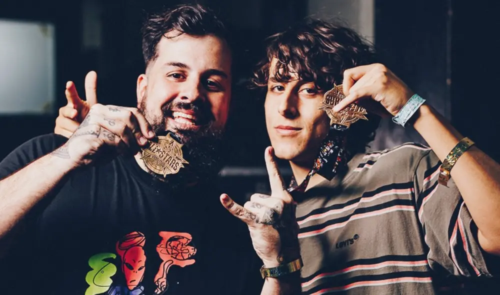 Papo y Jaze se consagraron campeones en la segunda fecha de God Level. Foto: Jaze/Twitter