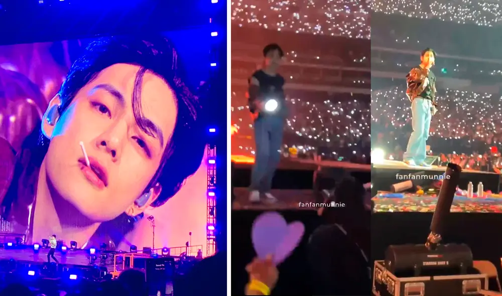El concierto de BTS estuvo lleno de momentos memorables para sus fans en Las Vegas. Foto: capturas/Twitter