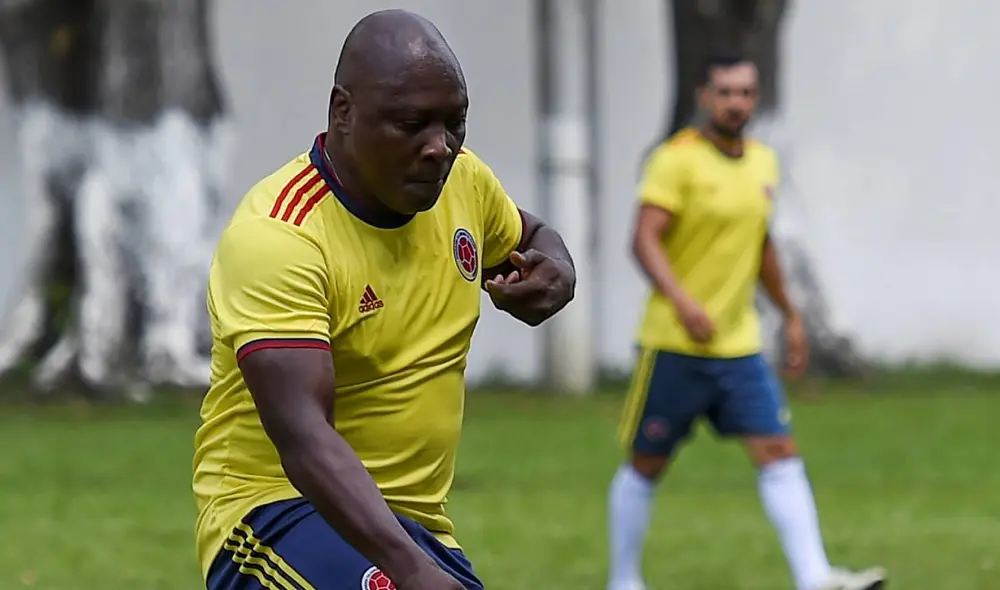 Freddy Rincón, exjugador de la selección Colombia. Foto: AFP Freddy Rincón, exjugador de la selección Colombia. Foto: AFP