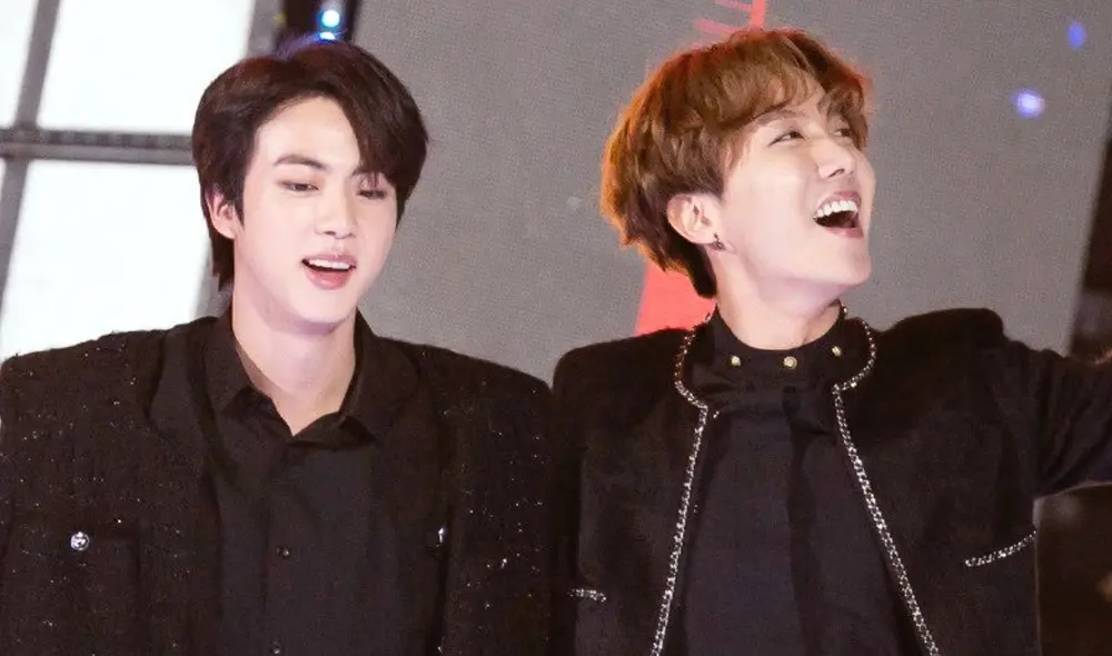 Jin y J-Hope presentaron el día 1 y 2 del concierto "Permission to dance on stage en Las Vegas" de BTS. Foto: BIGHIT