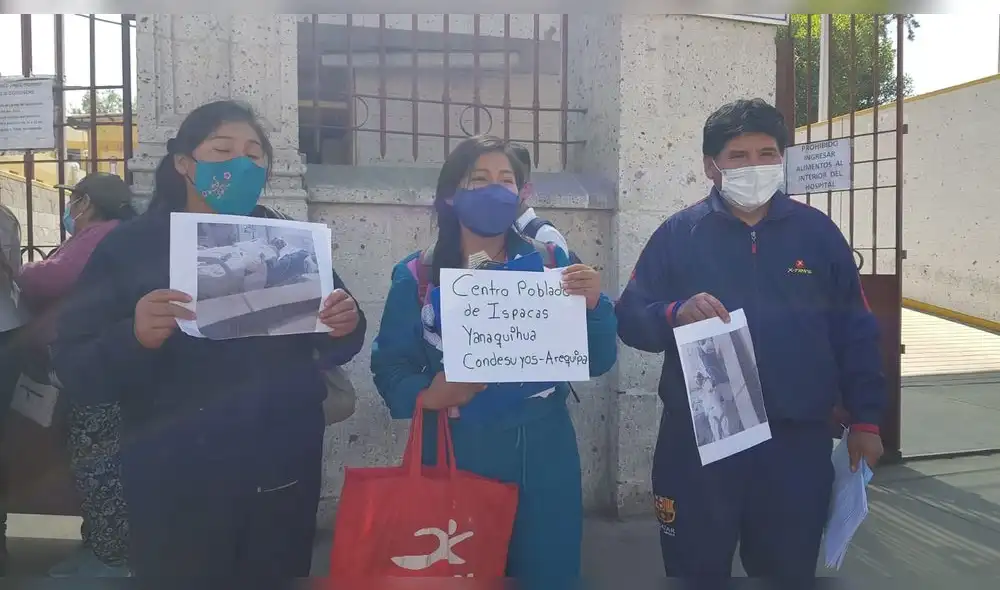Familia pide ayuda económica para solventar atención médica de ingeniero. Foto: URPI/Alexis Choque Familia pide ayuda económica para solventar atención médica de ingeniero. Foto: URPI/Alexis Choque