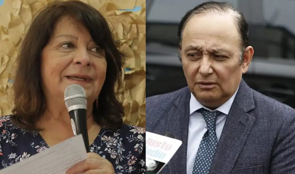 Diana Miloslavich criticó al defensor del Pueblo, Walter Gutiérrez, por pedir la renuncia del presidente, Pedro Castillo. Foto: composición/La República