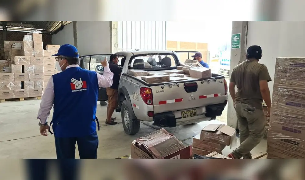 Textos escolares pertenecen a las UGEL de Piura, Sechura, La Unión y Tambogrande. Foto: Defensoría del Pueblo