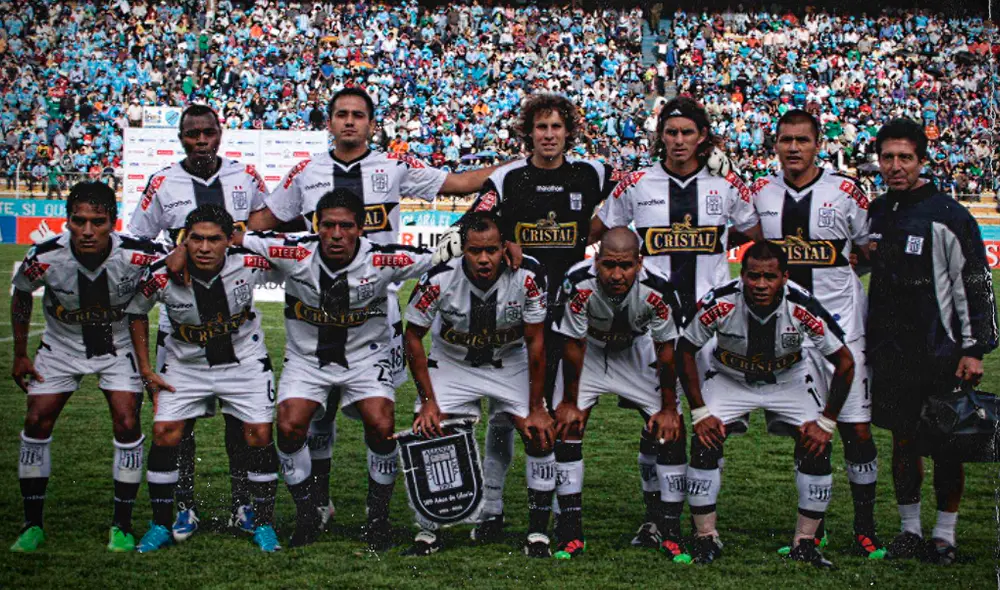 La oncena de la escuadra blanquiazul en el 2010. Foto: composición GLR-Gerson Cardoso