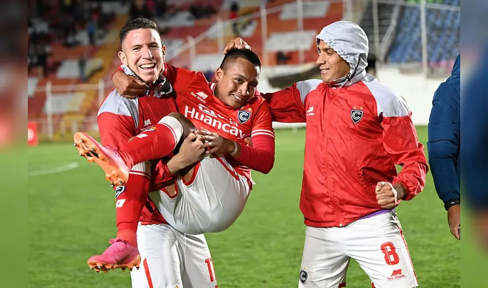 Excelente festejo tras el triunfo ante Alianza Sullana Foto: Club Cienciano