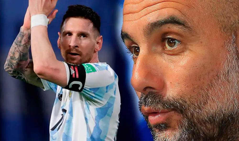 Lionel Messi y Pep Guardiola guardan una gran amistad desde que se cruzaron el Barcelona. Foto: composición EFE