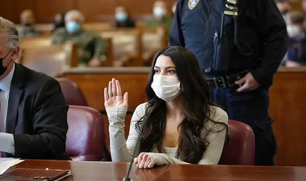 Miya Ponsetto se declaró culpable de un "delito de odio" en Estados Unidos. Foto: Daily Mail