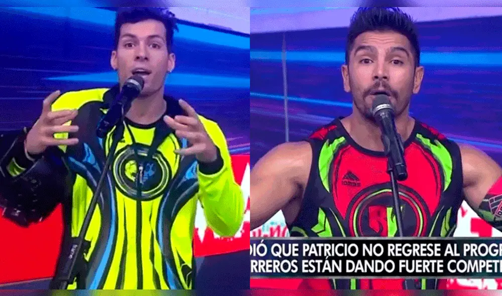 Esto es guerra: Rafael Cardozo le dijo de todo a Patricio Parodi. Foto: composición captura de América TV