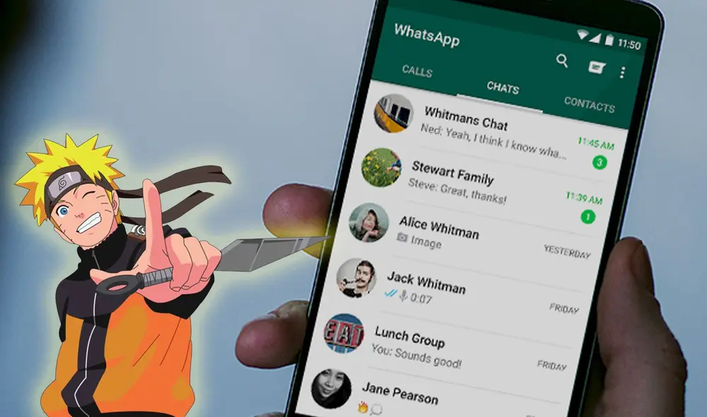 Miles de fans de Naruto están probando este truco de WhatsApp. Foto: Andro4all Miles de fans de Naruto están probando este truco de WhatsApp. Foto: Andro4all