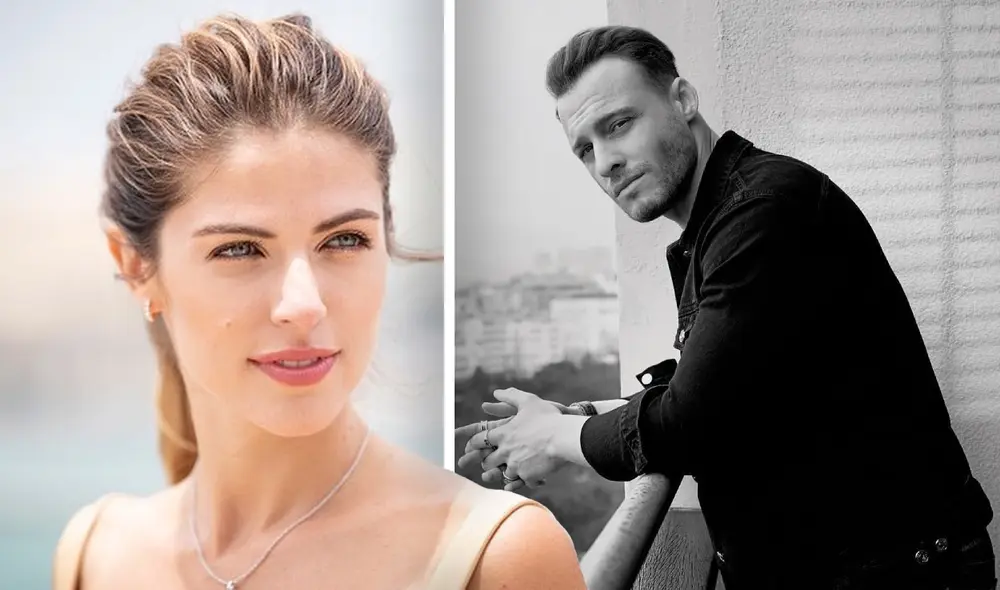 La peruana Stephanie Cayo y Kerem Bürsin fueron fotografiados en España. Foto: composición Instagram/Stephanie Cayo/Kerem Bürsin